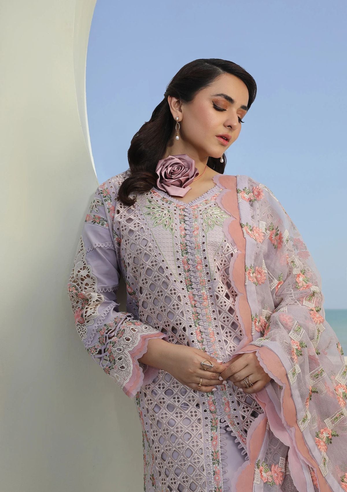 Lawn Collection - Maryam Hussain - Luxury Lawn 24 - ML#04 - FEROZ