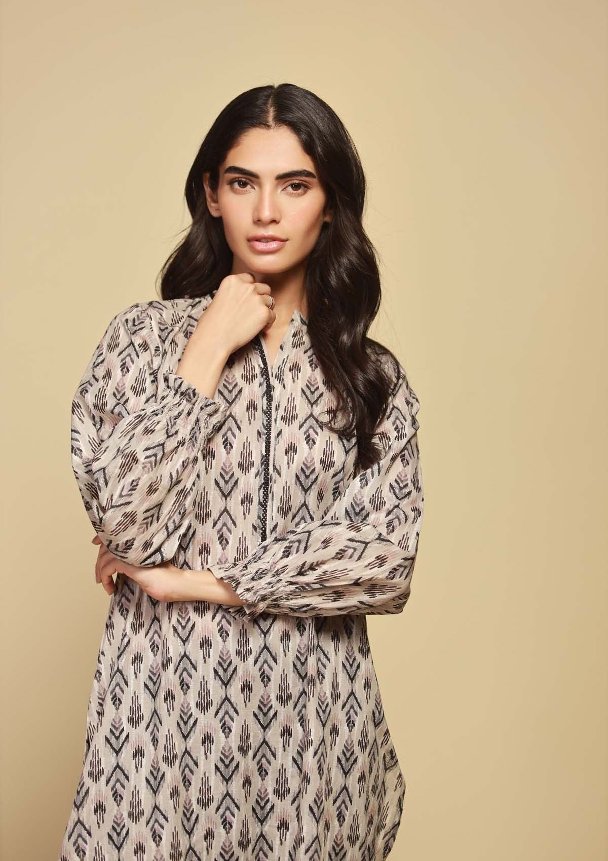 Lawn Collection - Sahar - Monochrome - SBW-23-03