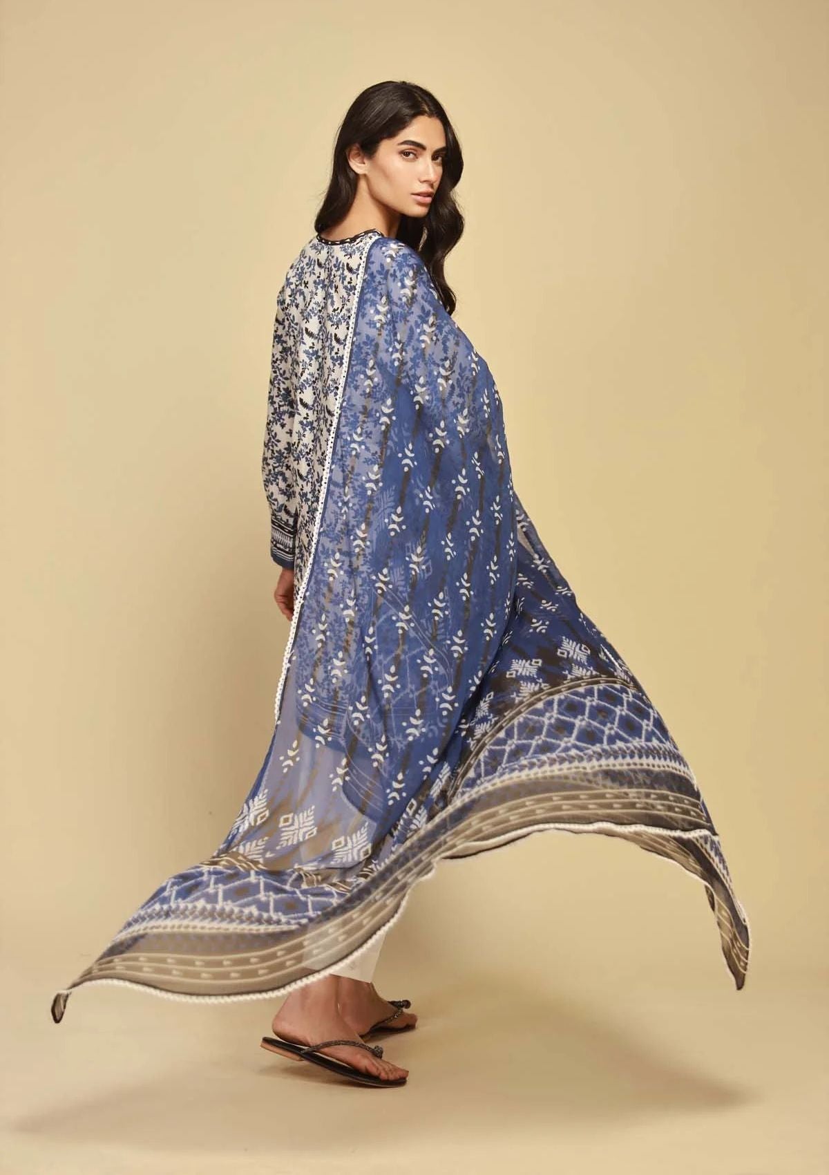 Lawn Collection - Sahar - Monochrome - SBW-23-04