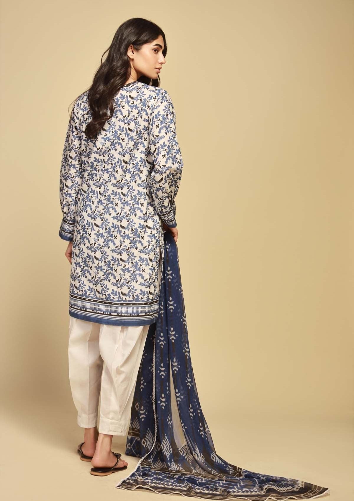 Lawn Collection - Sahar - Monochrome - SBW-23-04