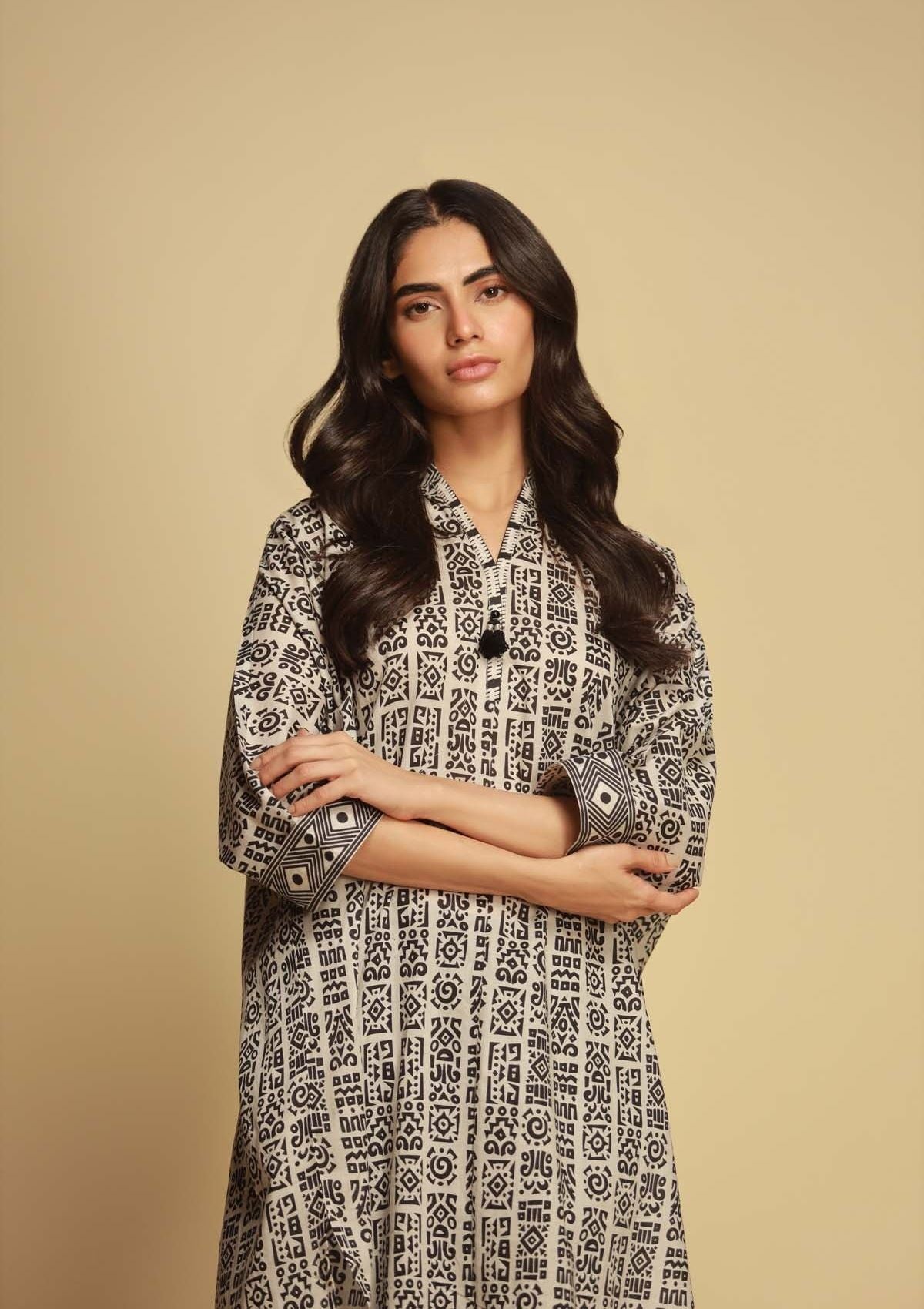 Lawn Collection - Sahar - Monochrome - SBW-23-01