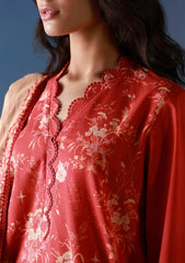 Lawn - Sahar - Mirha 26 - SS1-26-11 - Crimson Heirloom
