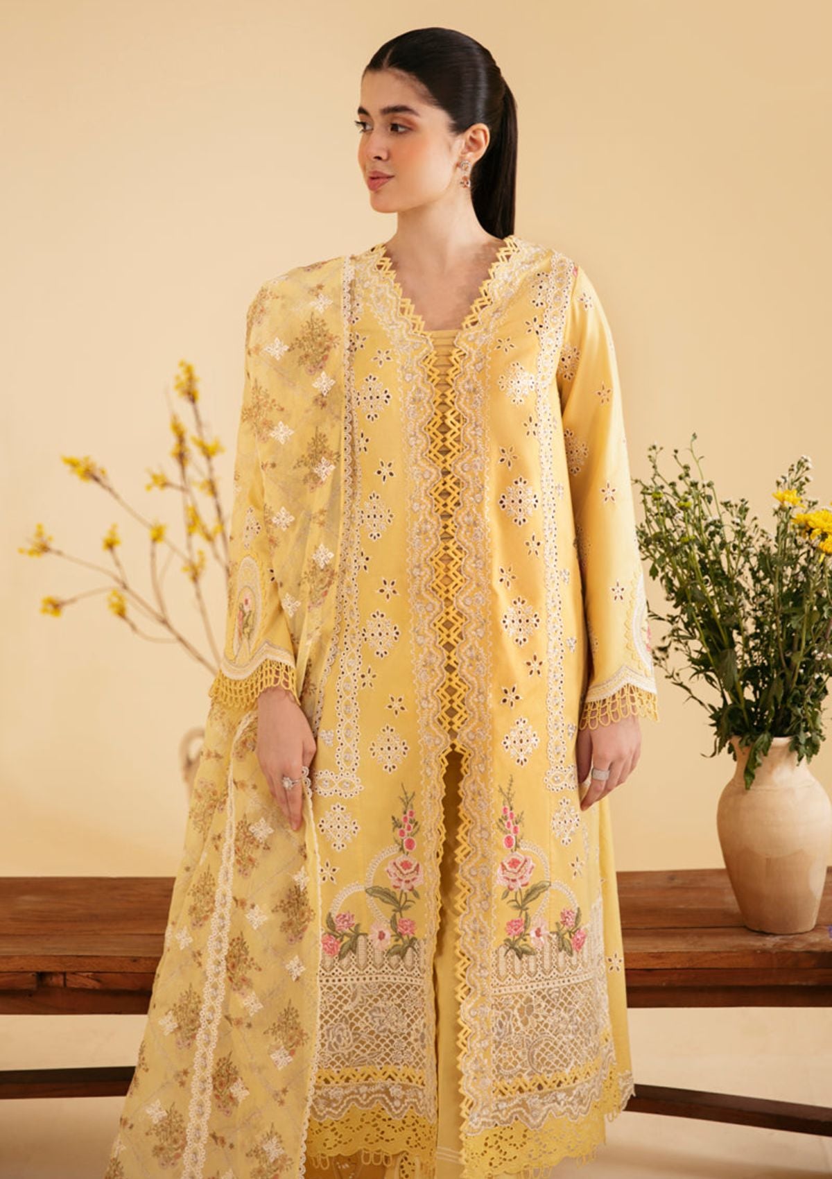 Lawn Collection - Qalamkar - Qlinekari 24 - SQ#12 - ZHAIN