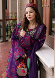 Winter Collection - Maryam Hussain - Winter Shawl 24 - D#4 - Plum