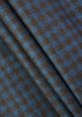 Cavani Lambs Silver Cloud Wool Fabric - B Blue