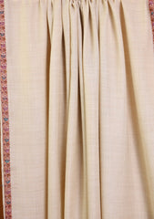 Pashmina Embroidered Border Shawl D#255 - Skin