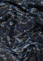 Elite Men Yarn Count Selvage Check Satin Cotton Fabric - B Multi