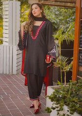 Pret Collection - Fozia Khalid - Silkspire - FKS#01 - NOIR (BLACK)