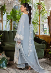 Lawn - Elaf Premium - E.Craft - Chikankari - EEC-3B SKY DREAM