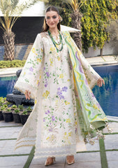 Lawn - Crimson - Flow Unstitched 26 - CFD#4A - TROPIC TEASE