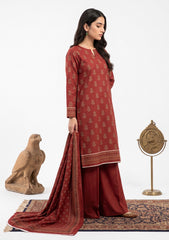 Winter - Rubaaiyat - Bana Dora Linen 26 - D#06 - MAROON