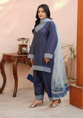 Pret - Abar - Jawahir 26 - D#40057 - SAPPHIRE BLUE