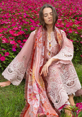Lawn - Mushq - Hemline - Secret Garden 26 - HUNSS#16A - Peach Blossom