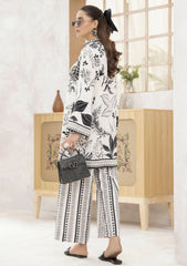 Pret Collection - Mehryam - Pure Comfort Co-Ord's - Monochrome Floral Accents