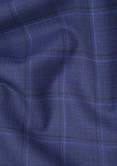 Drago Biella Fine Super 130's Wool Fabric - R Blue