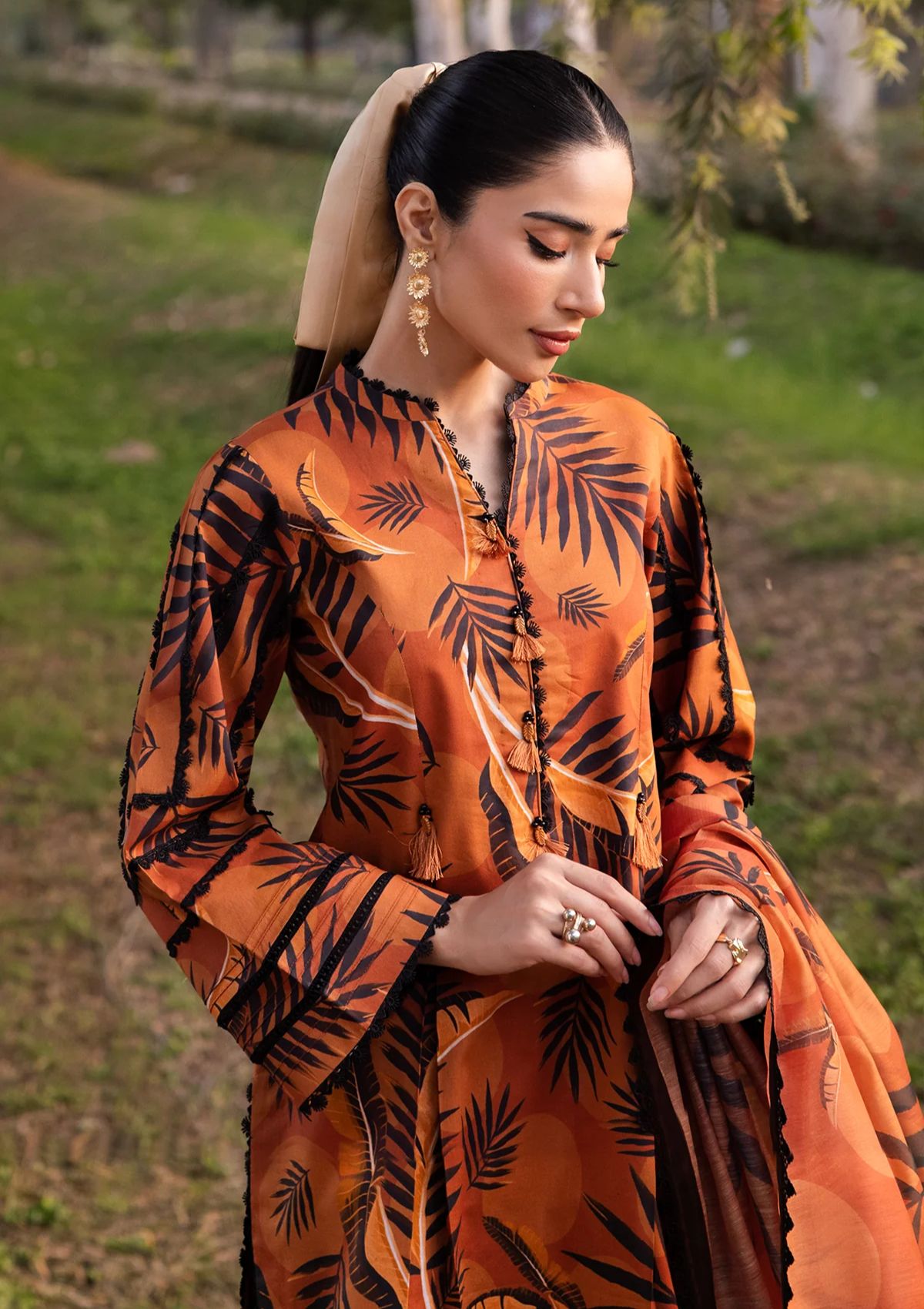 Lawn Collection - Alizeh - Sheen - Volume 2 - ALS24#13 - MARIGOLD