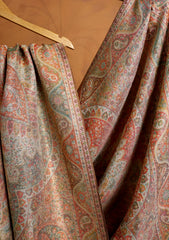 Pashmina Zari Jamawar Shawl D#22 - Fawn