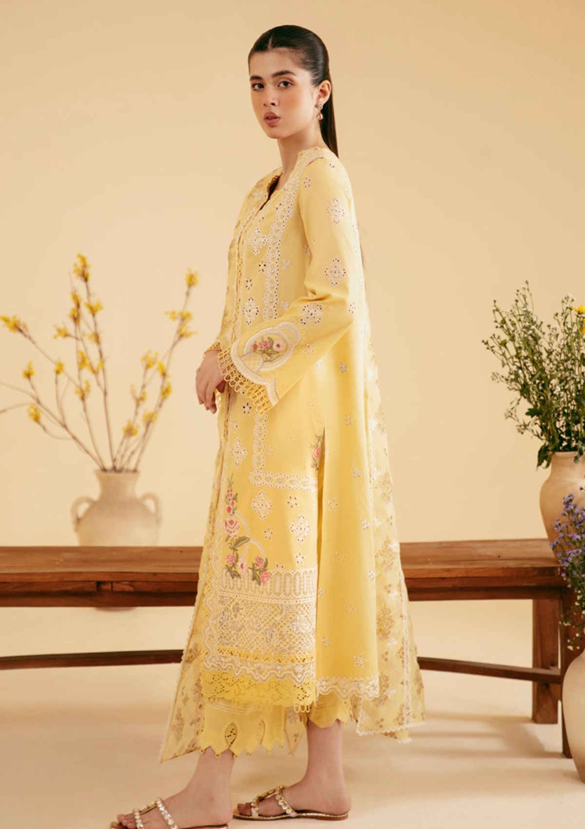 Lawn Collection - Qalamkar - Qlinekari 24 - SQ#12 - ZHAIN