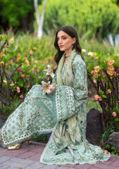 Lawn - Elaf Premium - Bridgerton Prints 26 - EPB#05B - CIELA BELLE