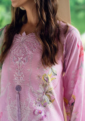 Lawn - Roheenaz - Garden Veil - Printed 25 - RGV#03-B - Rosey Daze