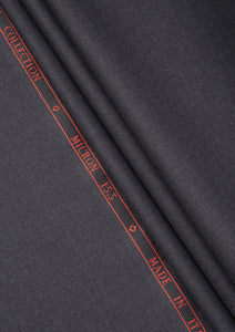 Drago Luxury Micron Super 160's Wool Fabric - Charcoal