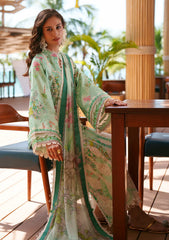 Lawn - AJR Couture - Printed Chikankari 26 - Eliya