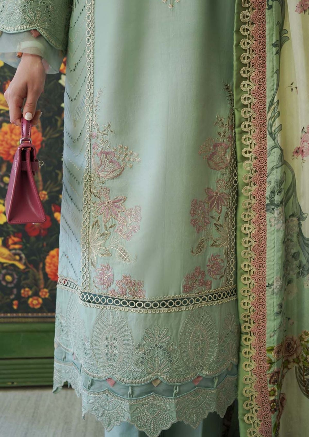 Lawn Collection - Zarqash - Tresor - Luxury Lawn 24 - ZQT#09 - GISELLE