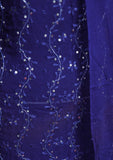 Winter Collection - Riwaj - Bamber Chikankari W/ Sequence Work - N Blue