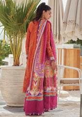 Lawn - Farah Talib Aziz - Luxury Unstitched - FTL25#01 - Rita Rust