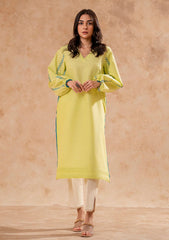 Pret Collection - Fozia Khalid - Basics - Lime Green Tunic