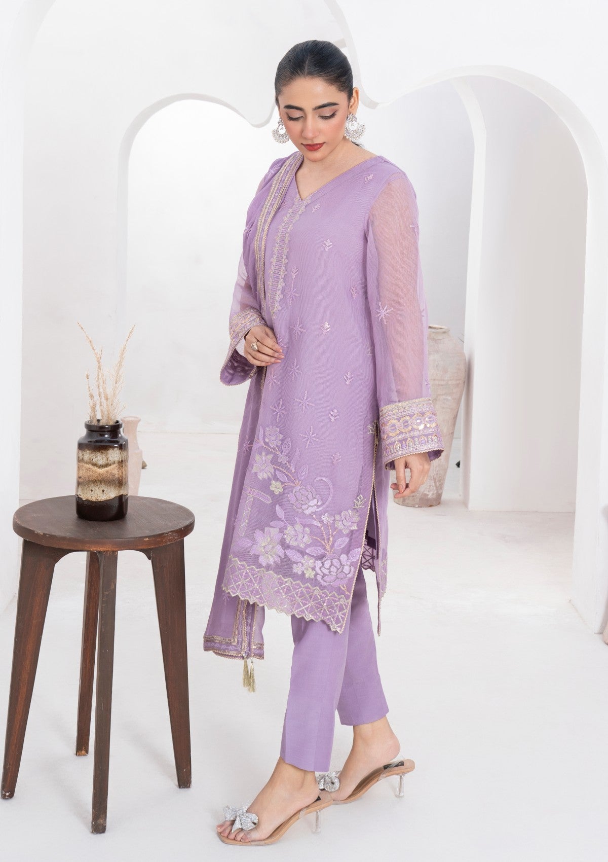 Pret Collection - Fozia Khalid - Rang Mahal Eid Festive - FRM25#07 - Barq