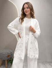Pret - Moven - Floral Patchwork 2 piece - White
