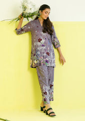 Winter - Sahar - Elara - Printed Fall - 2 Pcs - AW1-25-27 - Amethyst Oasis