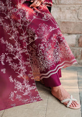 Lawn - Cross Stitch - Eid Edit-II - LWN#0222 - PLUM ESSENCE