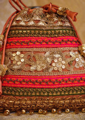 Bags Collection - Sadias Collection - Potli - D#10 Chambali