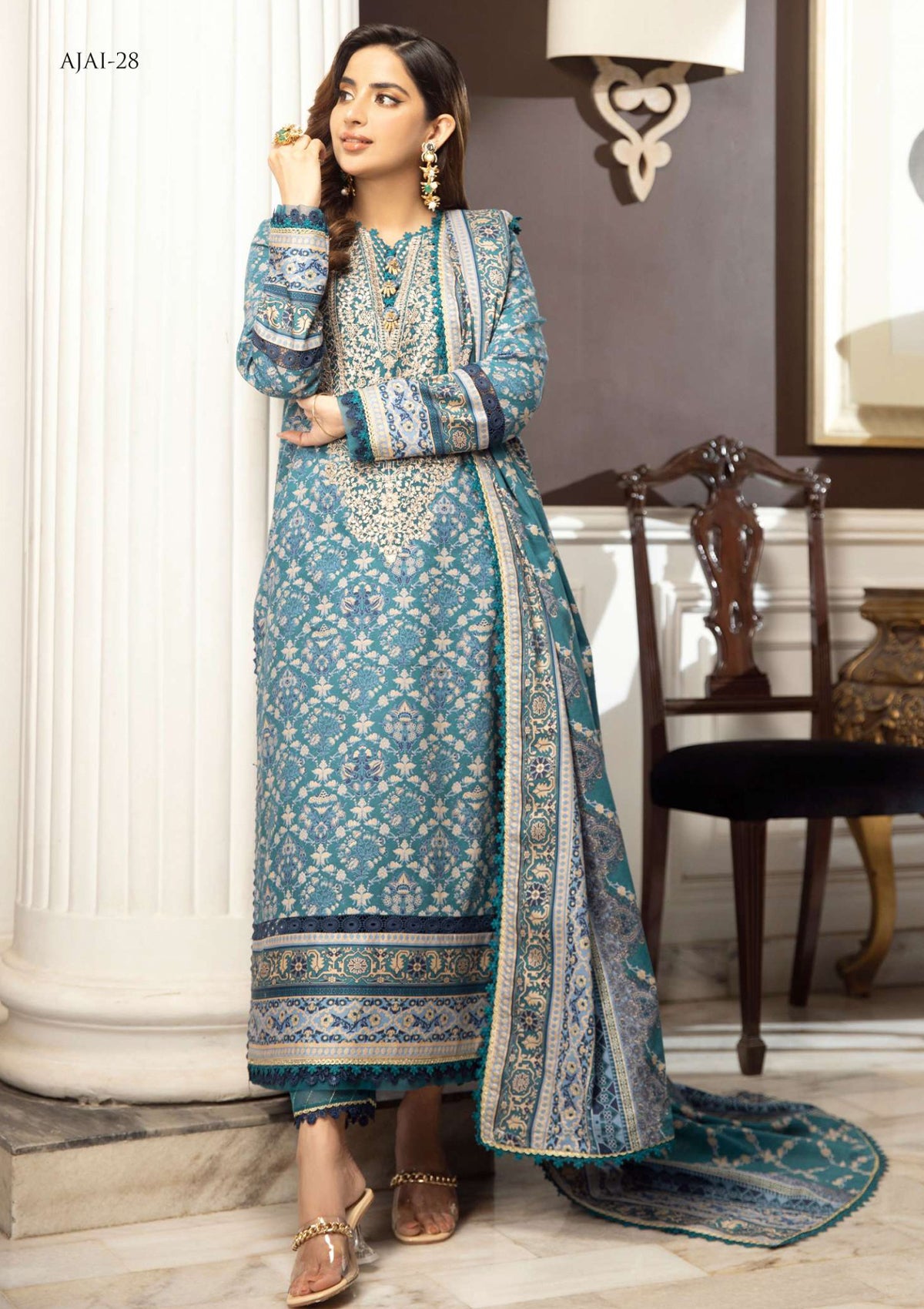 Lawn Collection - Asim Jofa - Aira - AJAI#28