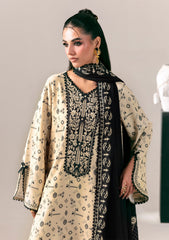 Winter - Qalamkar - Q Prints Unstitched 26 - QPW#10 A - Mehru
