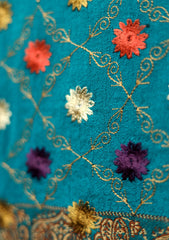 Embroidered Wool Shawl  D - 28