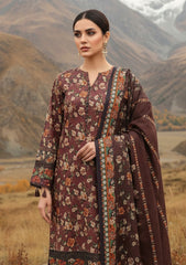 Winter - Riwaj - Printed Marina - 3 Pcs - Wool Shawl 25 - D#67