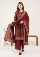 Winter - Rubaaiyat - Bana Dora Linen 26 - D#13 - MAROON