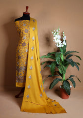 Winter Collection - Riwaj - Pashmina Embroidered Suit - Volume II - D#05 (D)