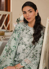 Lawn Collection - Cross Stitch - Eid Lawn - CEL24#23 - SAGE SILT