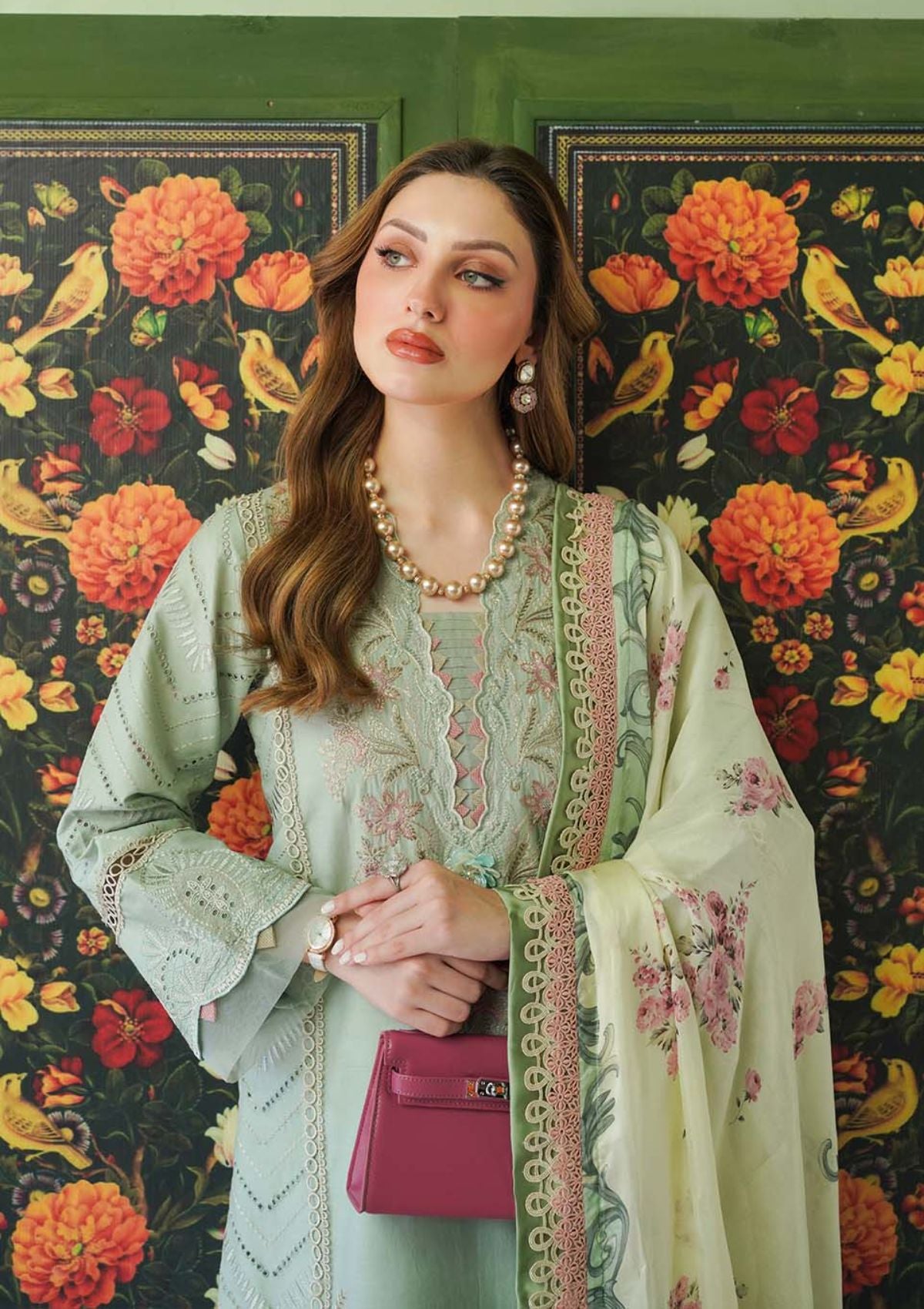 Lawn Collection - Zarqash - Tresor - Luxury Lawn 24 - ZQT#09 - GISELLE