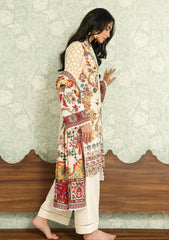 Winter - Sahar - Khaddar/Winter - Unstitched 25 - AW2-25-24 - Ivory Camellia