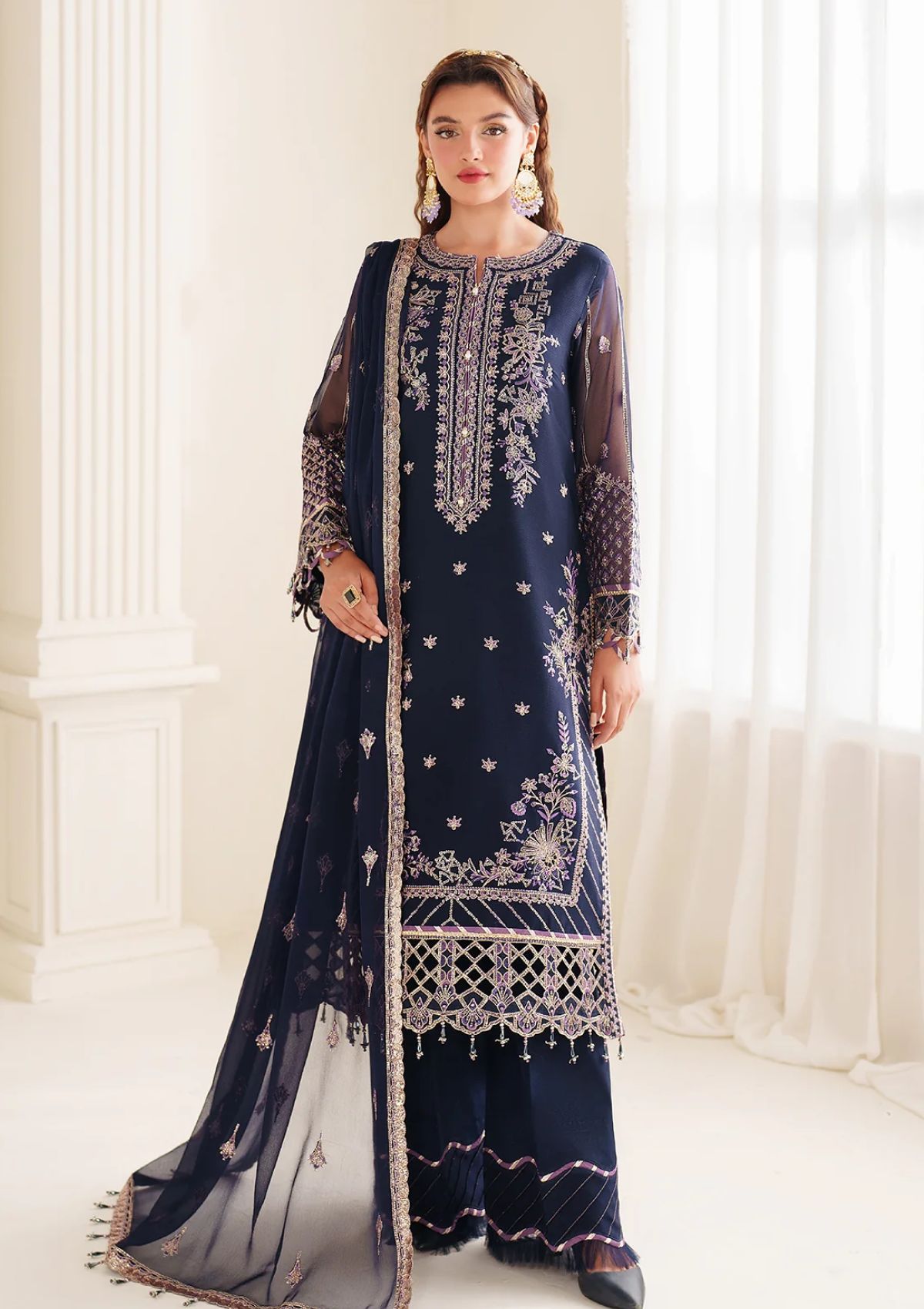 Formal Collection - Alizeh - Dua - Chiffon - ADC24#3027 - Falak