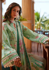 Lawn - AJR Couture - Printed Chikankari 26 - Eliya
