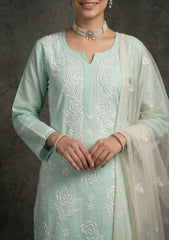 Formals - Riwaj - Fancy 26 -  Thread Work - 2 Pcs - D#04 - LS Green