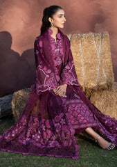 Lawn - Zarizaa - Aura Of Flora - Luxury 26 - BERRY