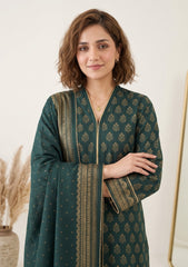 Winter - Rubaaiyat - Bana Dora Linen 26 - D#03 - B GREEN
