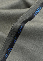 Reda Solid Tropical 130's Wool Fabric - P Green
